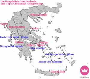 Griechenland Karte