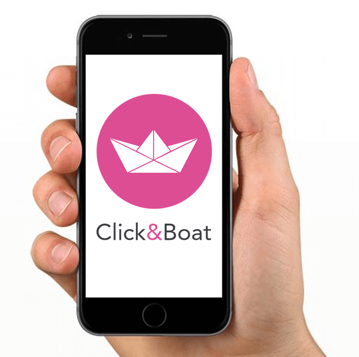 Click and Boat App Smartphone