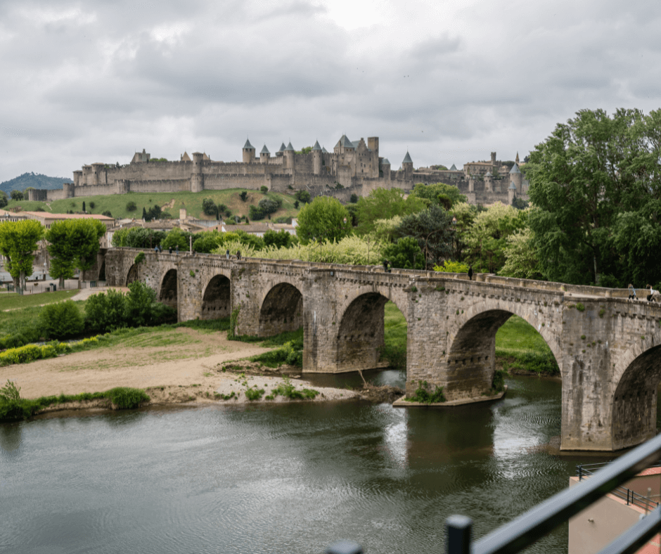 Canal du Midi in Carcassonne