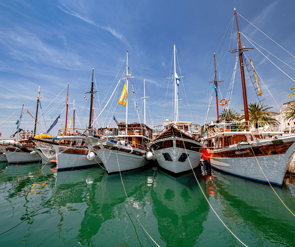 Boote in Split