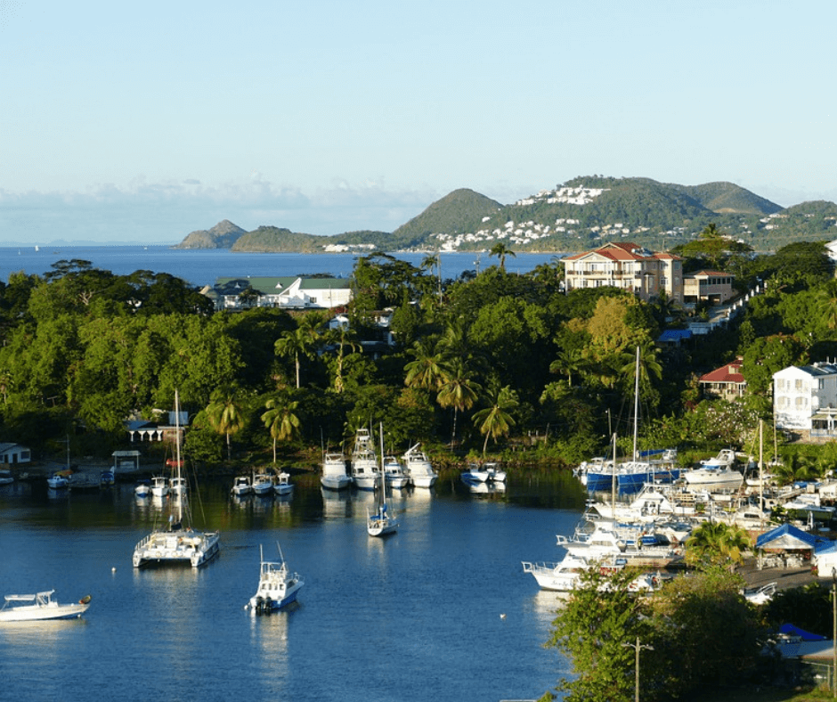 St Lucia in der Karibik