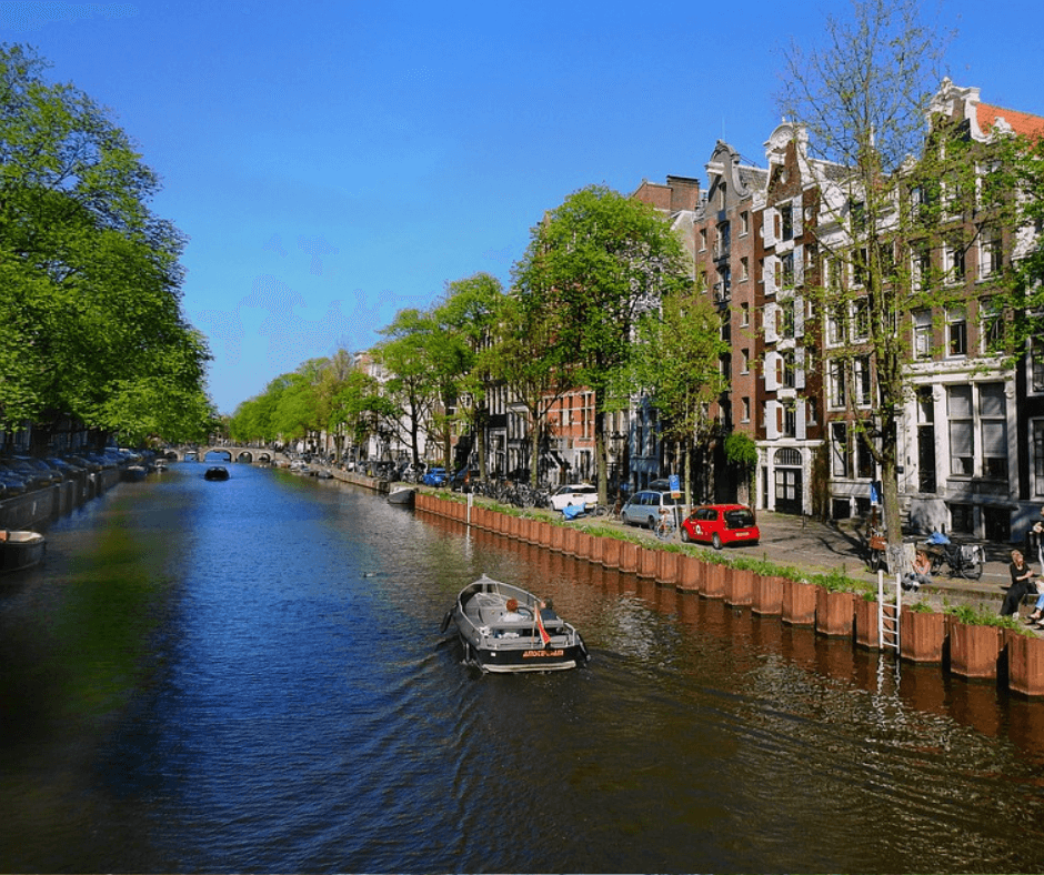 Amsterdam Bootstour zu Pfingsten