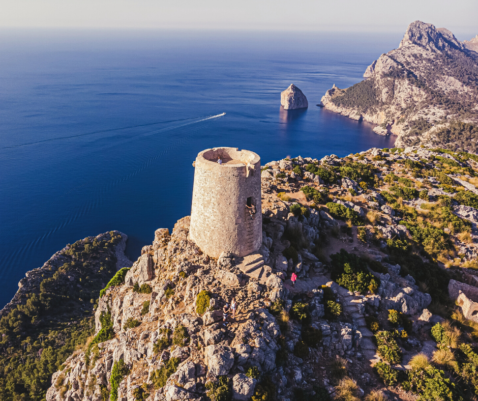 Aussichtsturm Mallorca Berge Cap Formentor