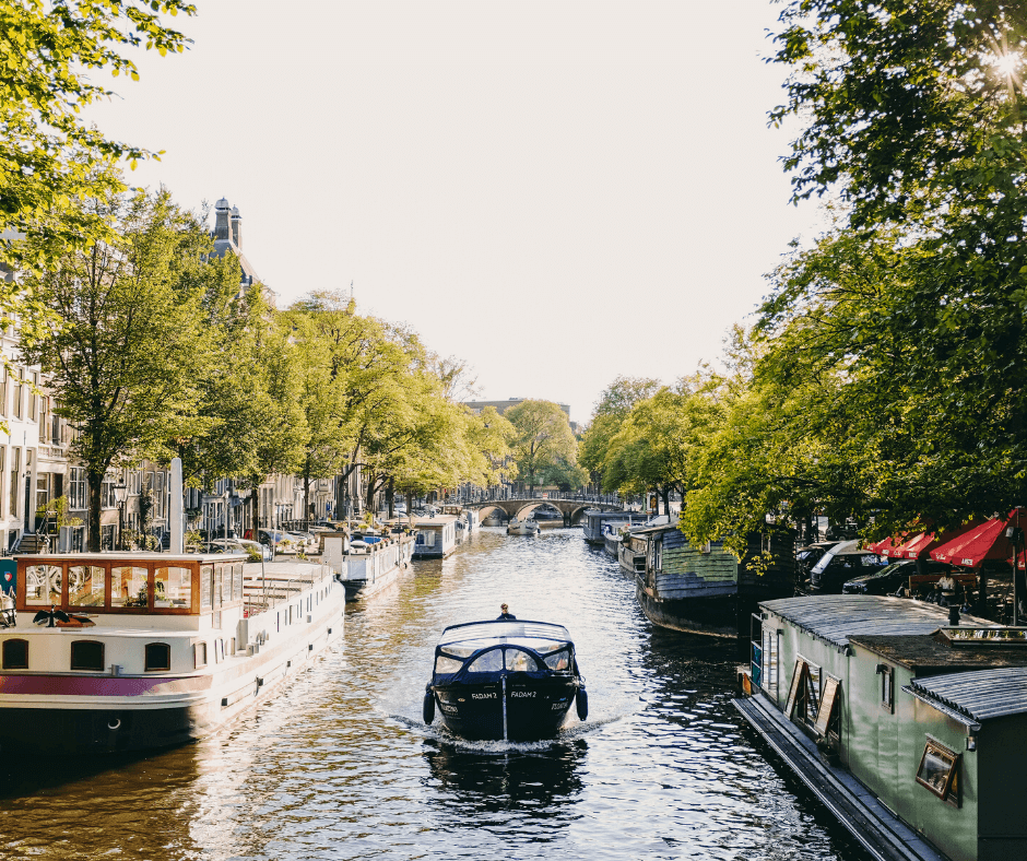 Amsterdam Holland Hausboot Niederlande