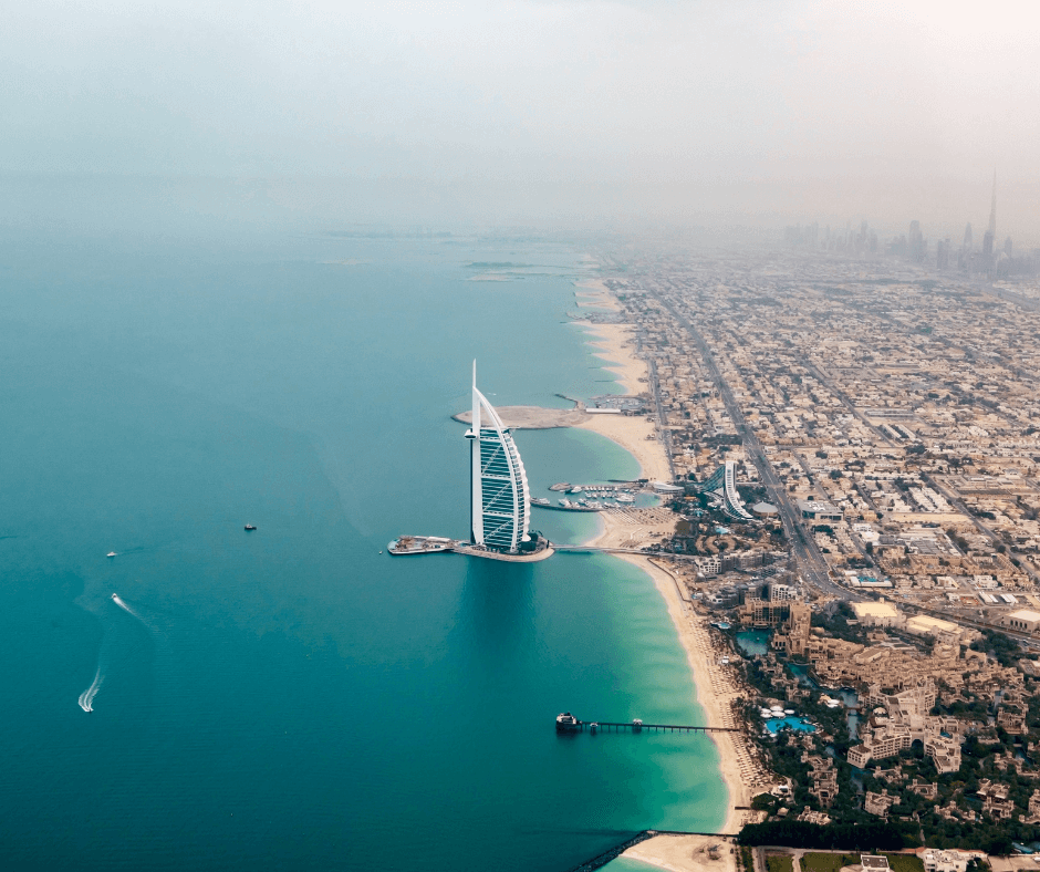 Küste von Dubai 