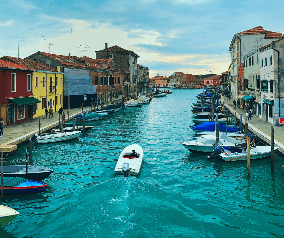 Lagune von Venedig Hausbooturlaub in Murano 