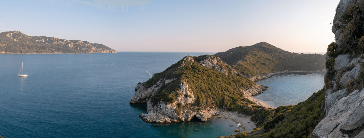 Segeln auf Korfu, landschaft