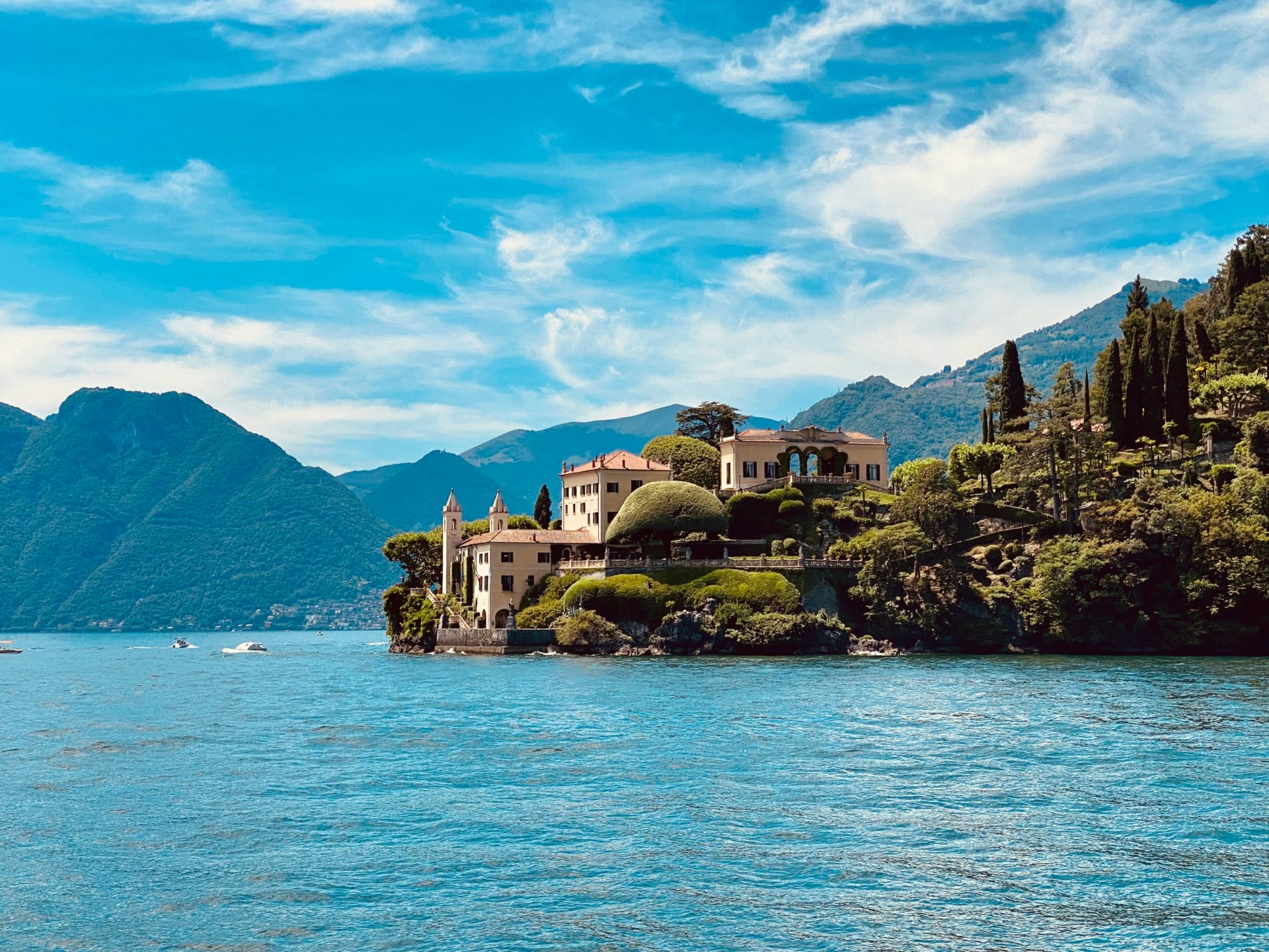 Villa del Balbianello Comer See.