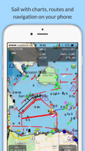 marine navigation charts app