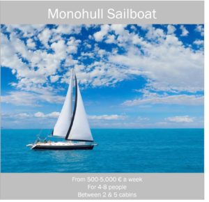 monohull sailboat