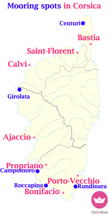 moorings Corsica