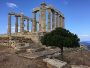 Sounion temple