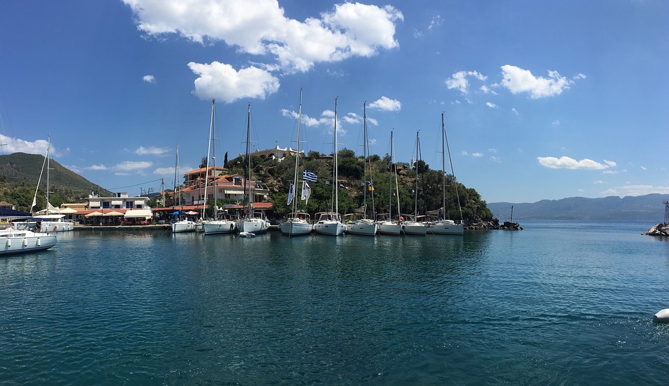 dock in Greece