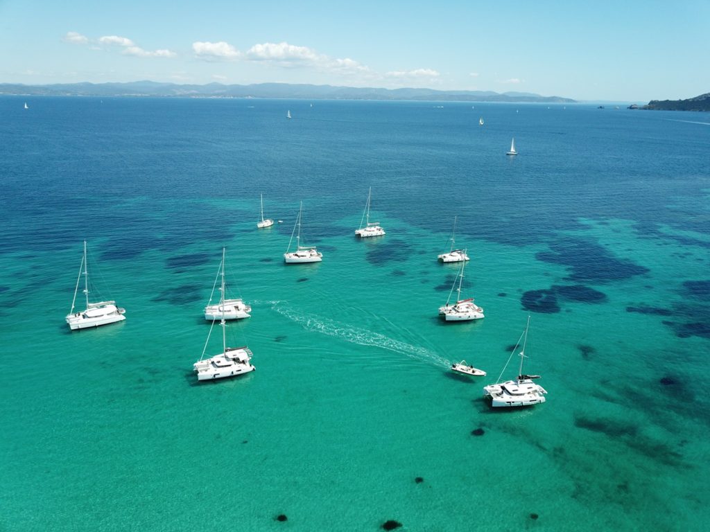 rent a catamaran in Porquerolles