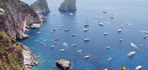 Sailing in Capri