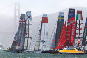 America's Cup Sailing Race