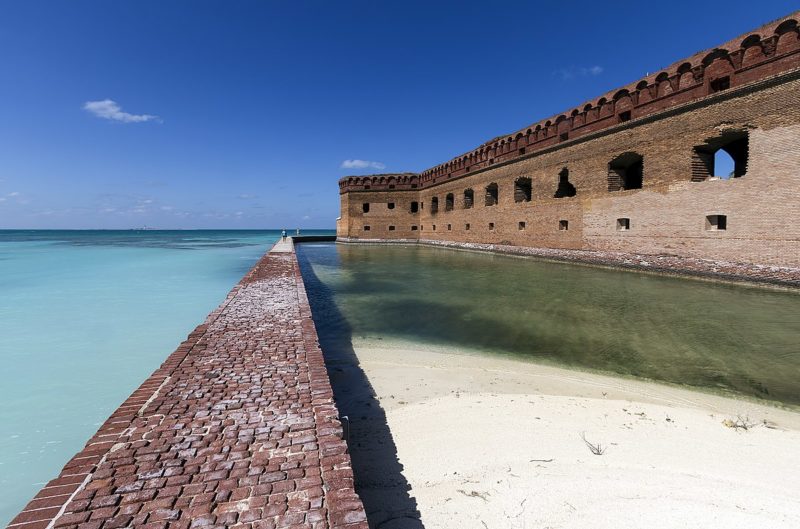 View of the Dry Tortugas National Park 