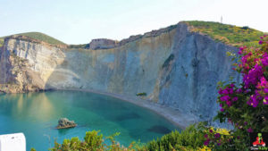 secret beach in Italy