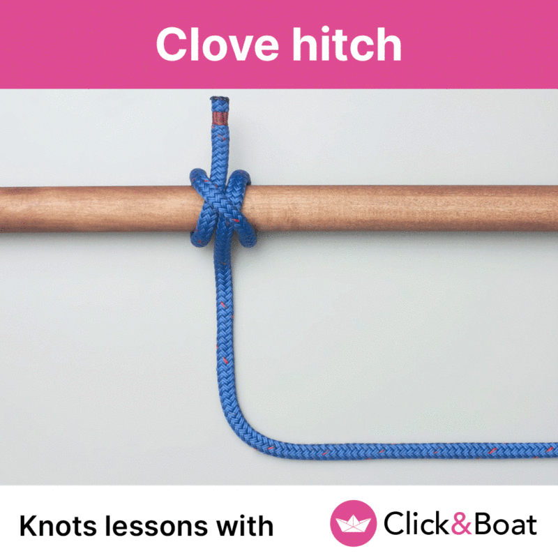 Learning the Clove Hitch Knot
