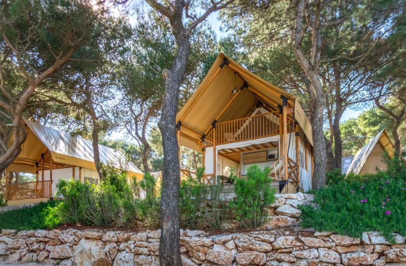 Glamping by the sea in Croatia