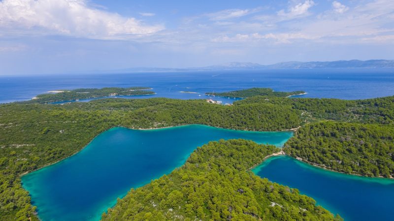 View of Mljet Island