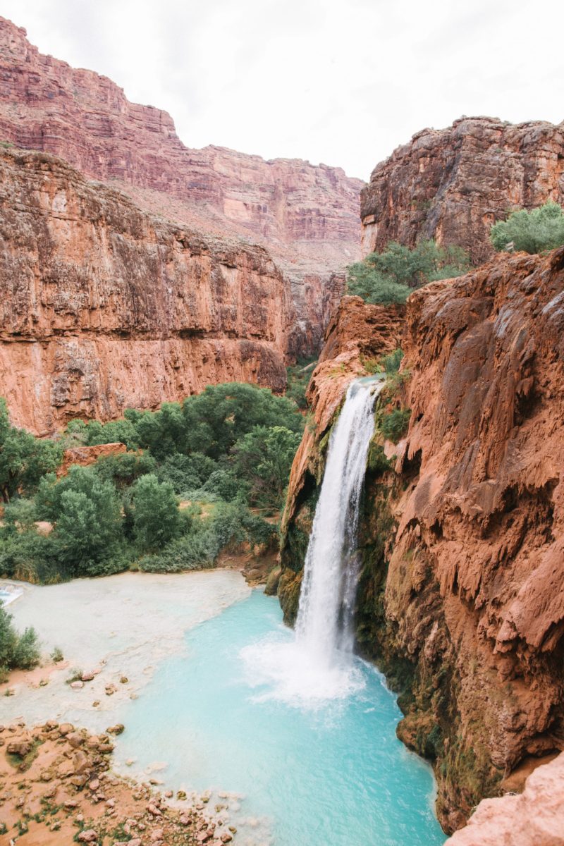 Havasu Falls in Arizona, USA