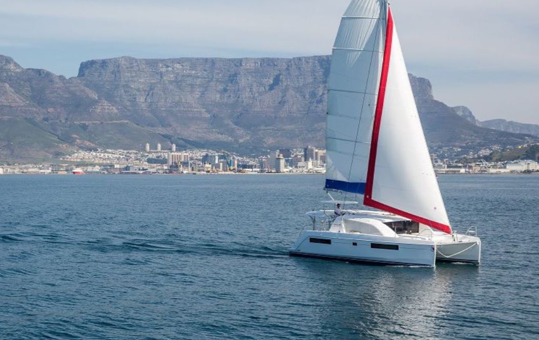 the best mothers day ideas are the ones on the sea like this catamaran in Greece