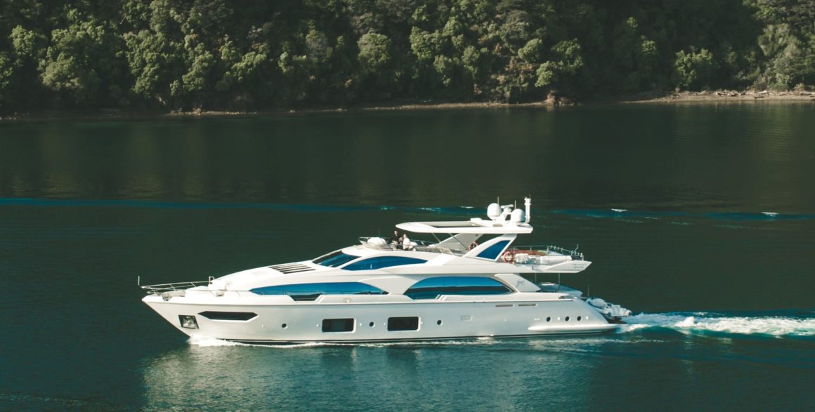 a luxury yacht