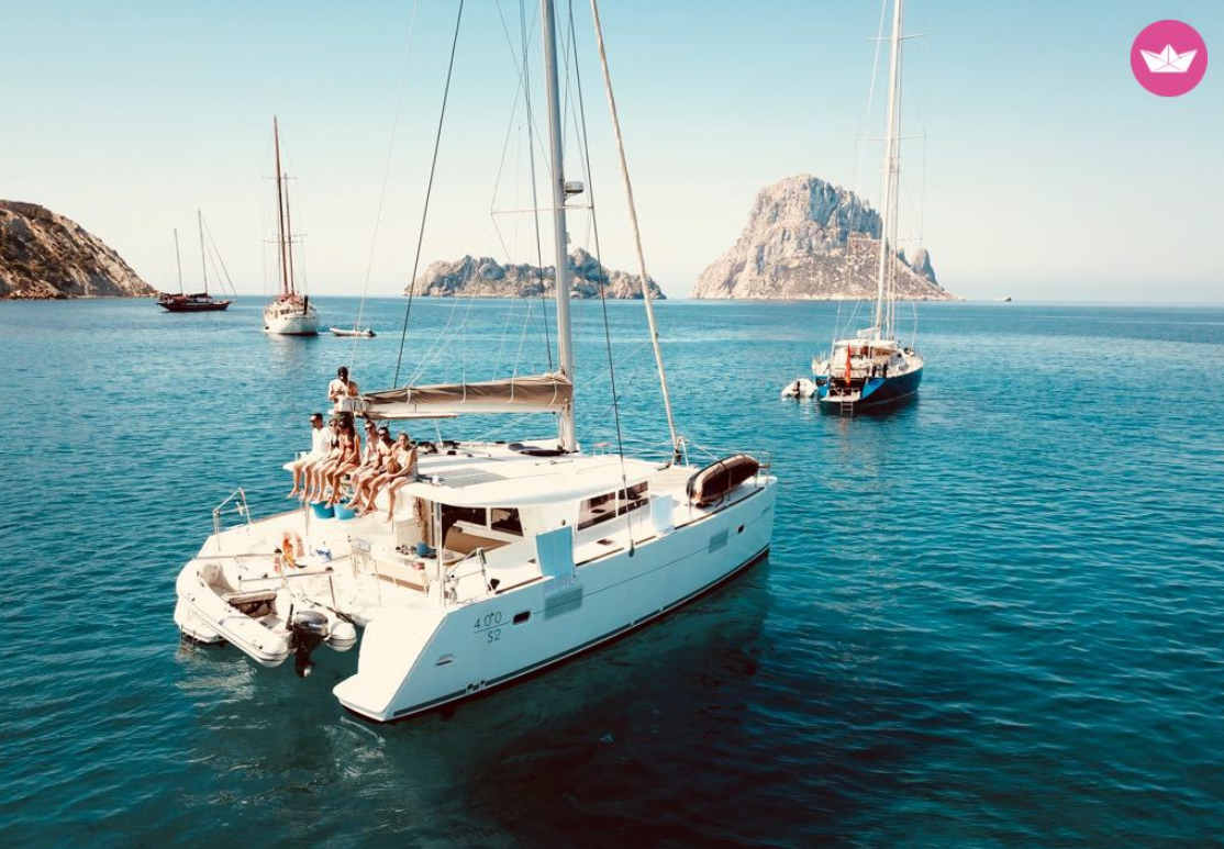 alquilar un catamarán en Ibiza