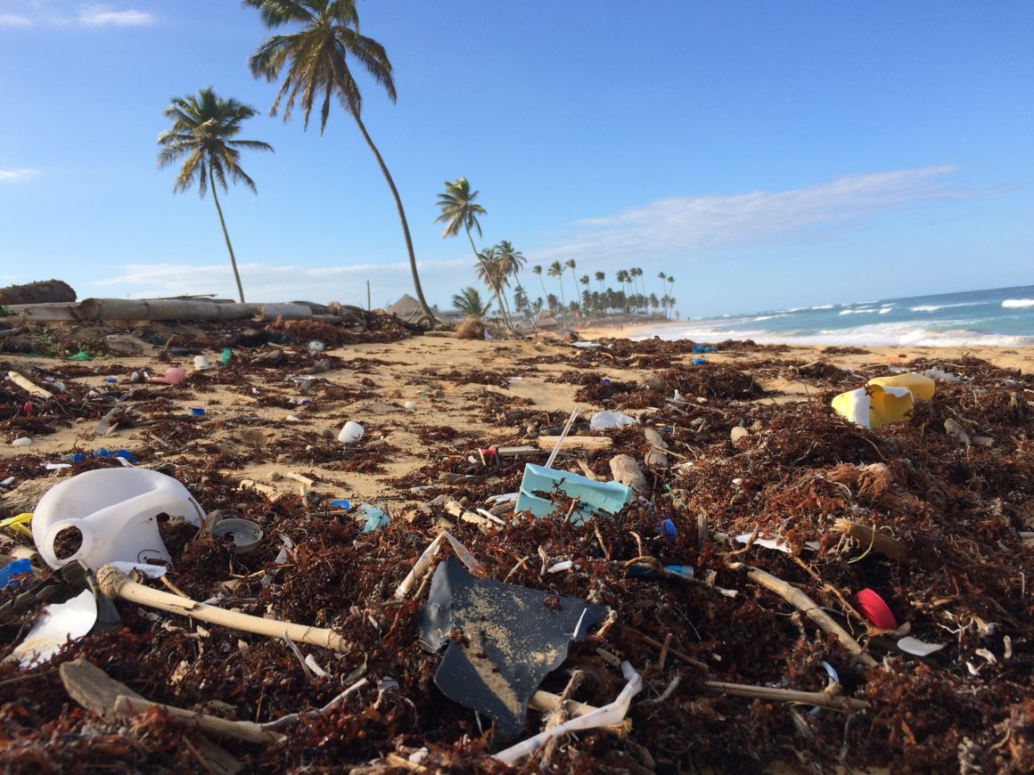 Gran cantidad de basura en la costa que requiere de las limpiezas de playas