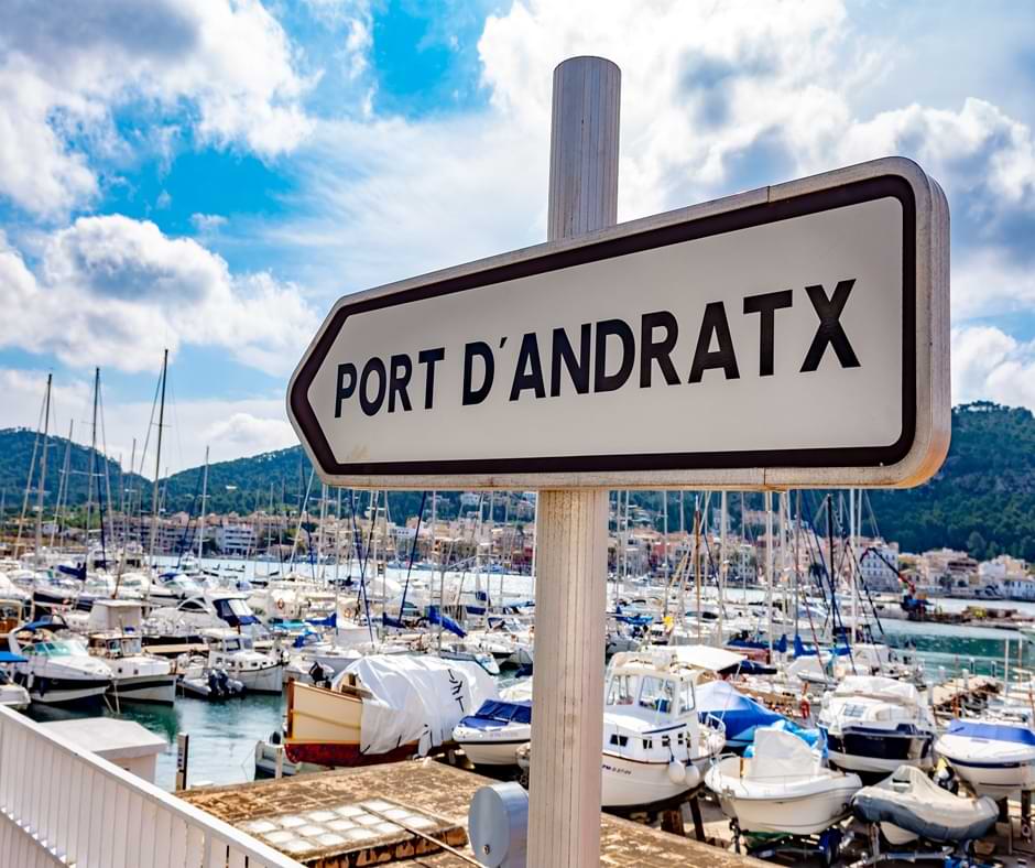Puerto de Andratx para fondear tu barco de alquiler