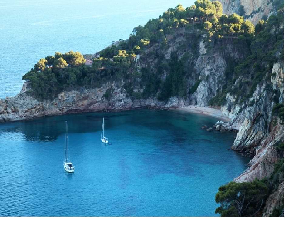 Cala Futadera en Tossa del Mar