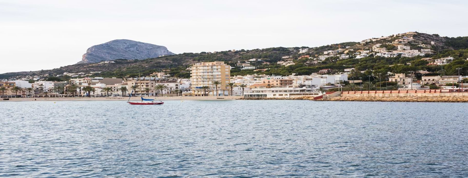 Jávea desde el mar