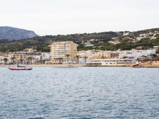 Jávea desde el mar