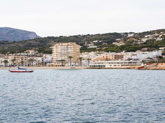 Jávea desde el mar