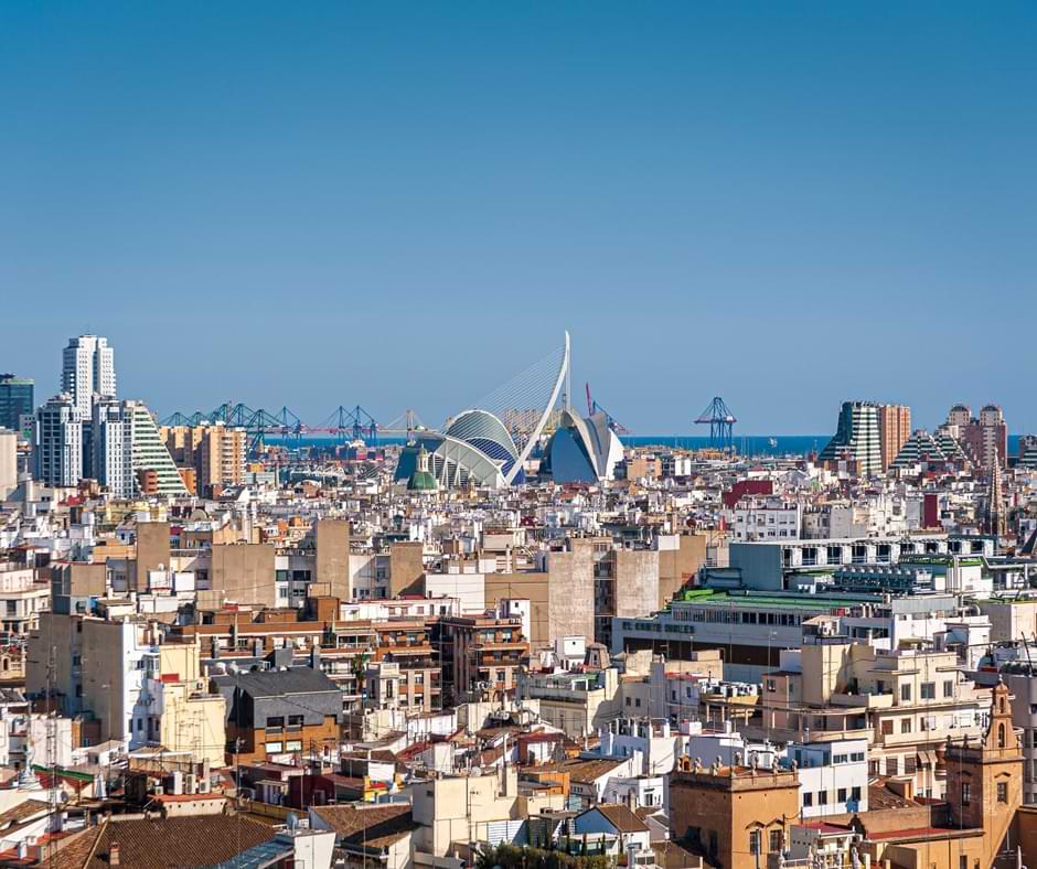 La encantadora ciudad de Valencia
