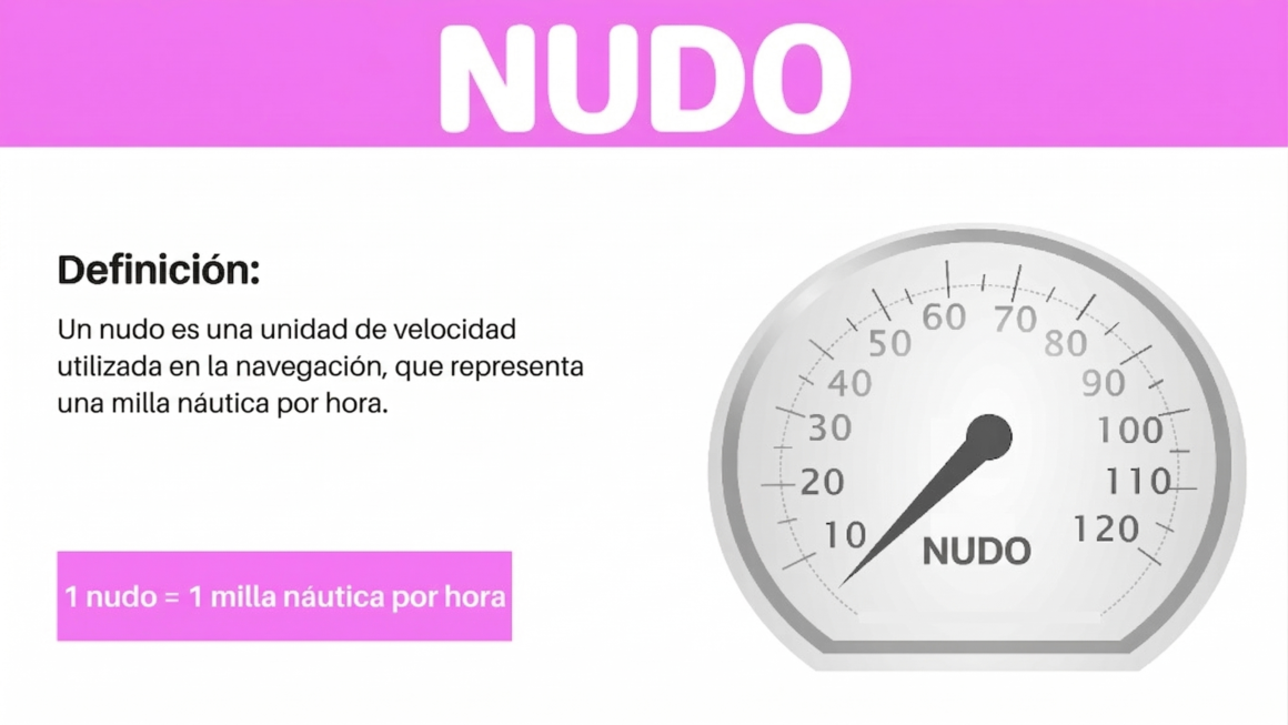 Definición de nudo en navegación