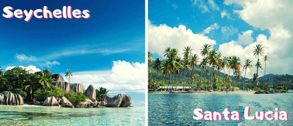Seychelles e Santa Lucia