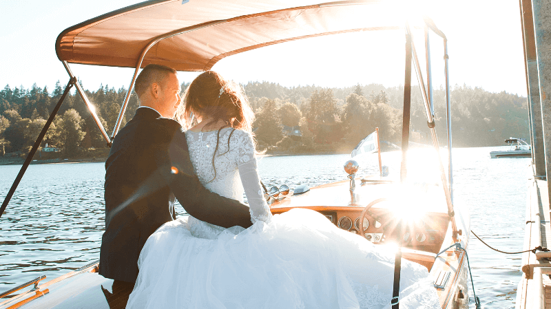 matrimonio in barca