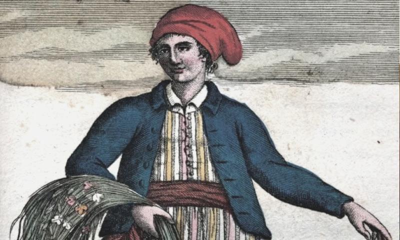 jeanne baret illustrazione del 1700 travestita da uomo di mare
