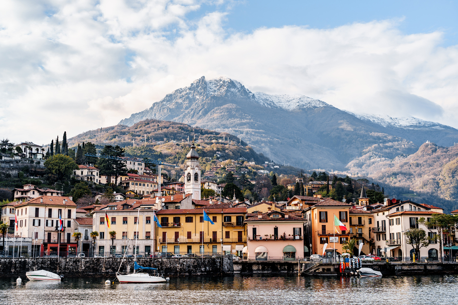 Menaggio sul lago di como con noleggio barche