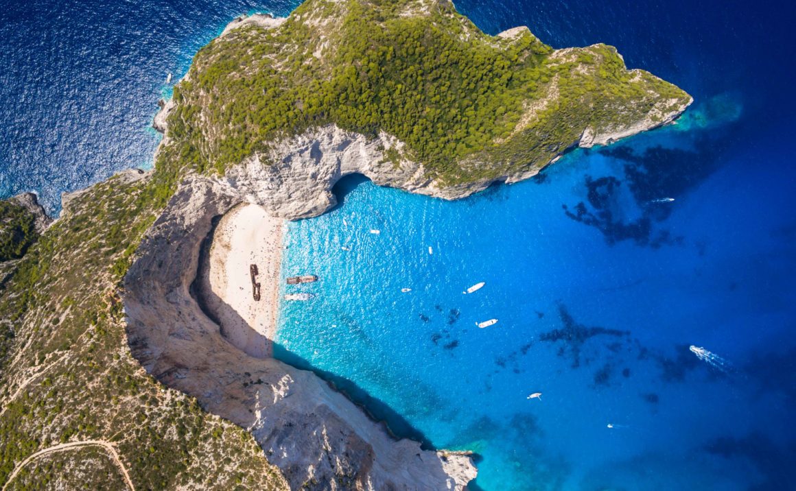 Zakynthos, prachtig eiland met een van de mooiste stranden van europa en de wereld