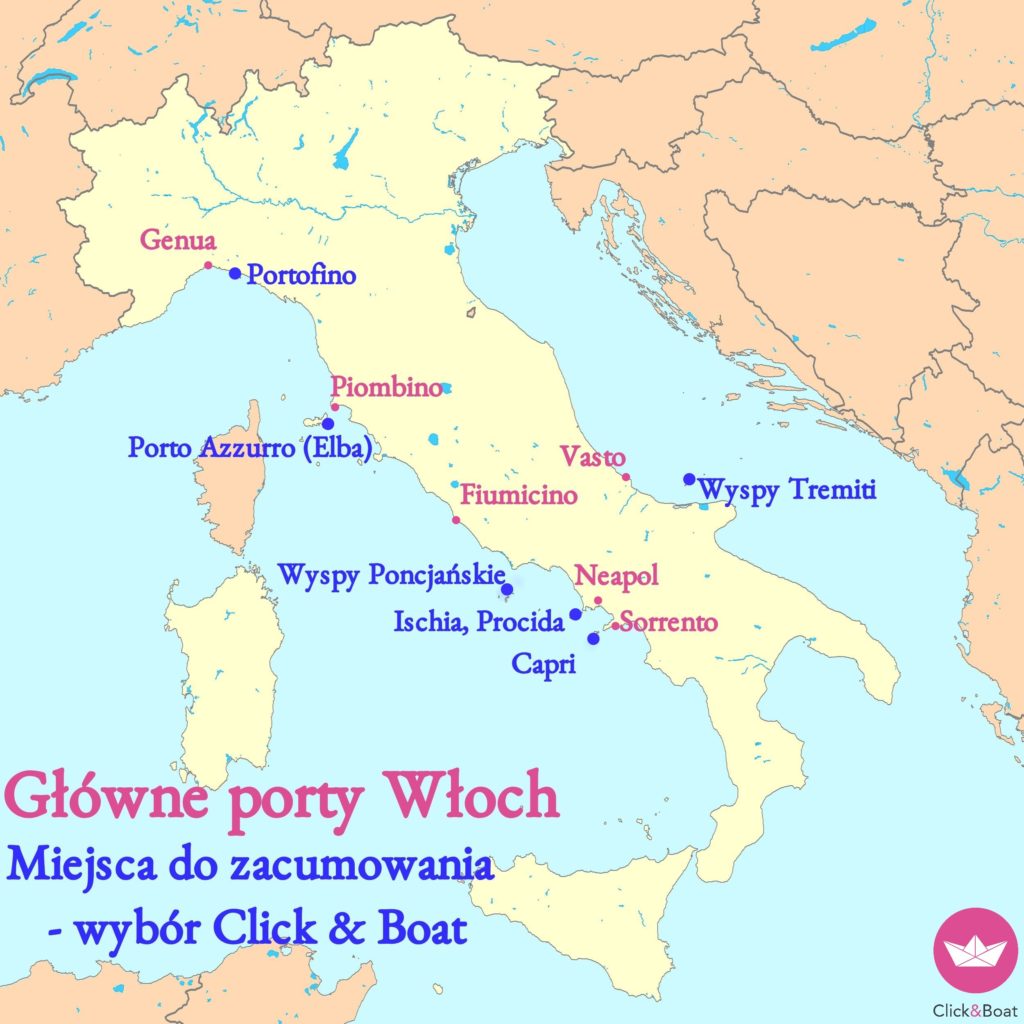 Miejsca, które warto zobaczyć we Włoszech na mapie