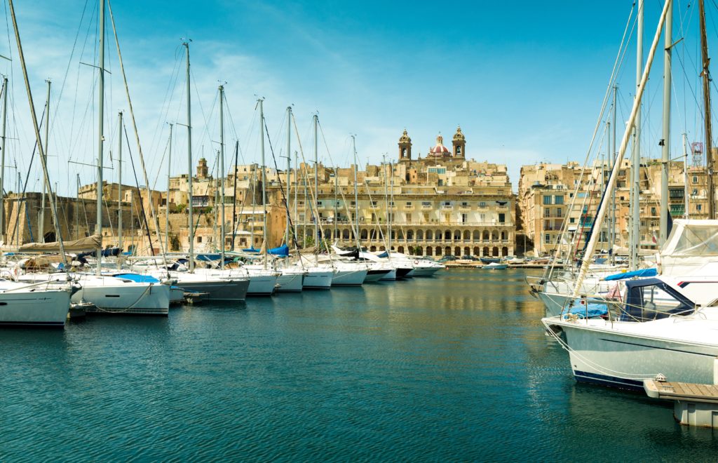 Malta czarter jachtów marina