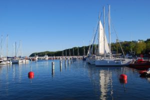 Żeglowanie na Bałtyku, Gdynia, przystań