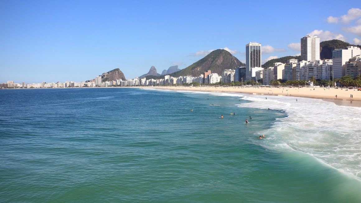 Praia de Copacabana - uma das melhores praias do rio de janeiro