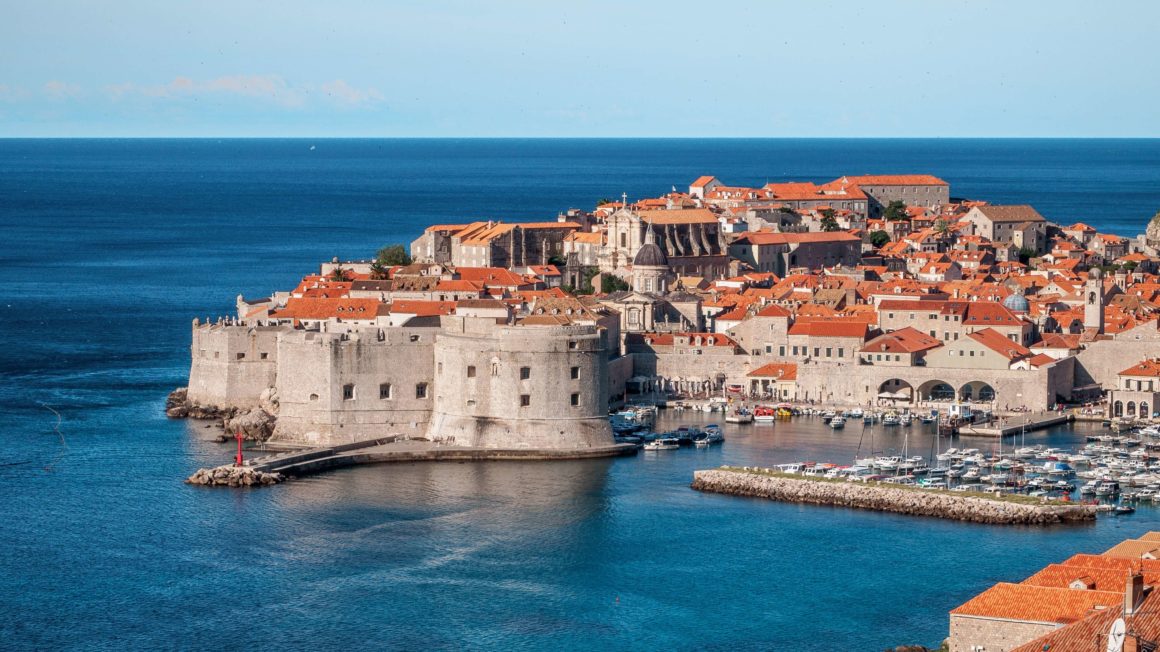 Cidade medieval de Dubrovnik, na Croácia