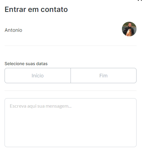 Converse diretamente com os seus locatários sem interferências ou intermediários