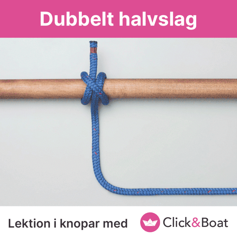 Knop Dubbelt halvslag