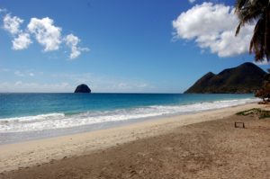 beach in Martinique